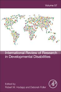 International Review of Research in Developmental Disabilities, Volume 57 1st Edition