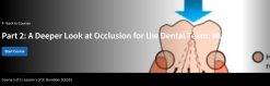 A Deeper Look at Occlusion for the Dental Team