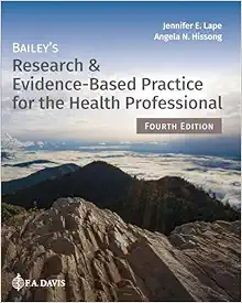 Bailey’s Research & Evidence-Based Practice for the Health Professional, 4th Edition (EPUB)