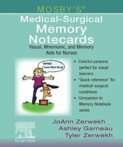 Mosby’s Medical-Surgical Memory Notecards: Visual, Mnemonic and Memory Aids for Nurses (True PDF )