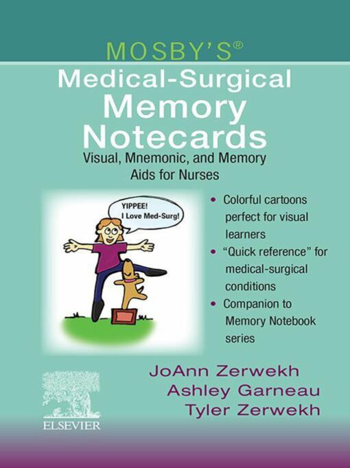 Mosby’s Medical-Surgical Memory Notecards: Visual, Mnemonic and Memory Aids for Nurses (True PDF )